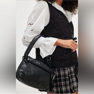 Free People 🖤 Piper Puff Crossbody New With Tags💎